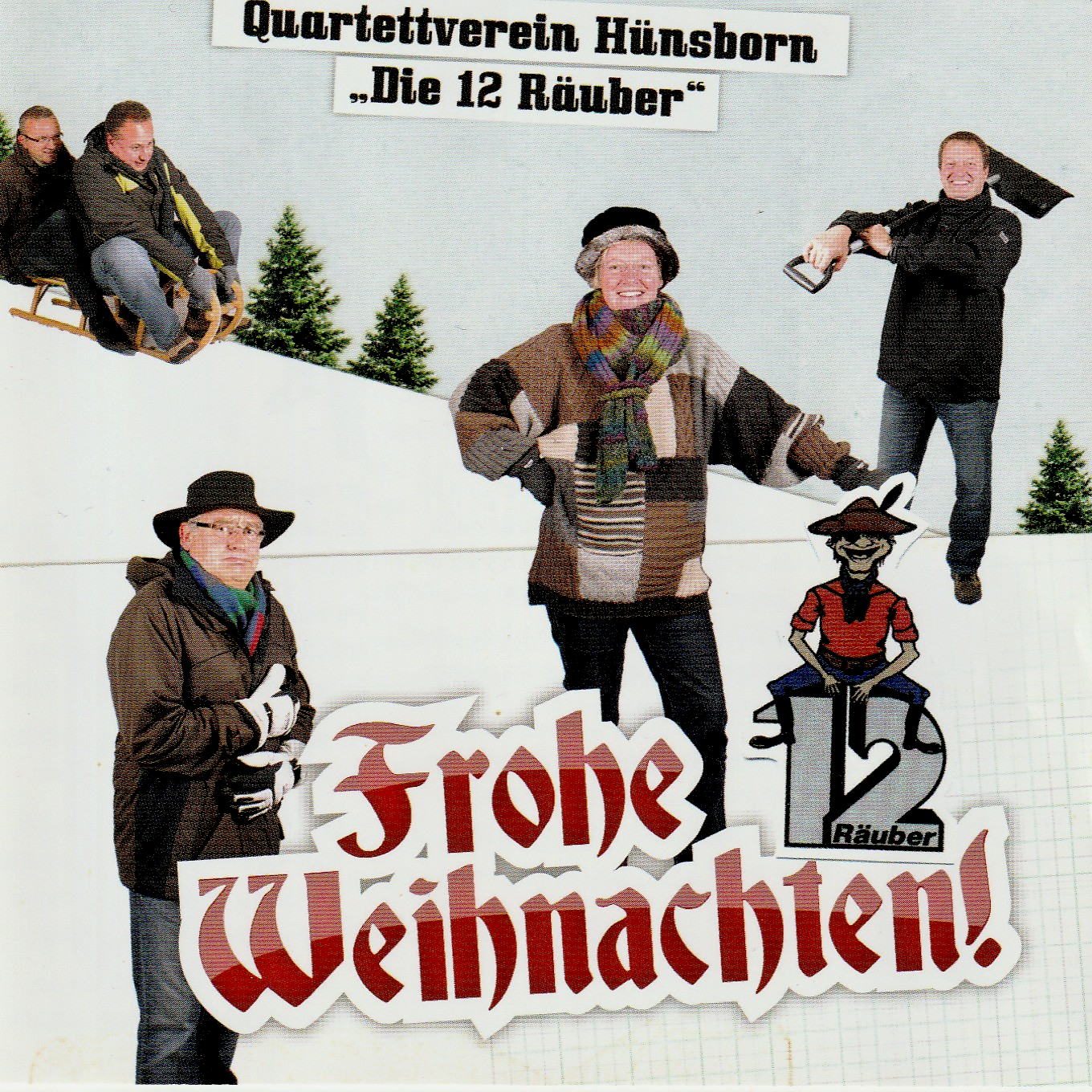 CD Cover Frohe Weihnachten